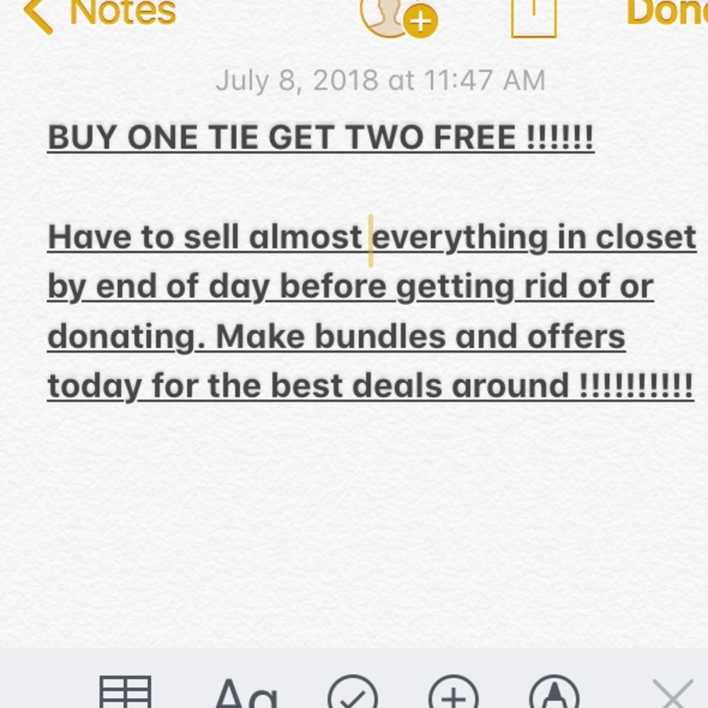 Huge sales